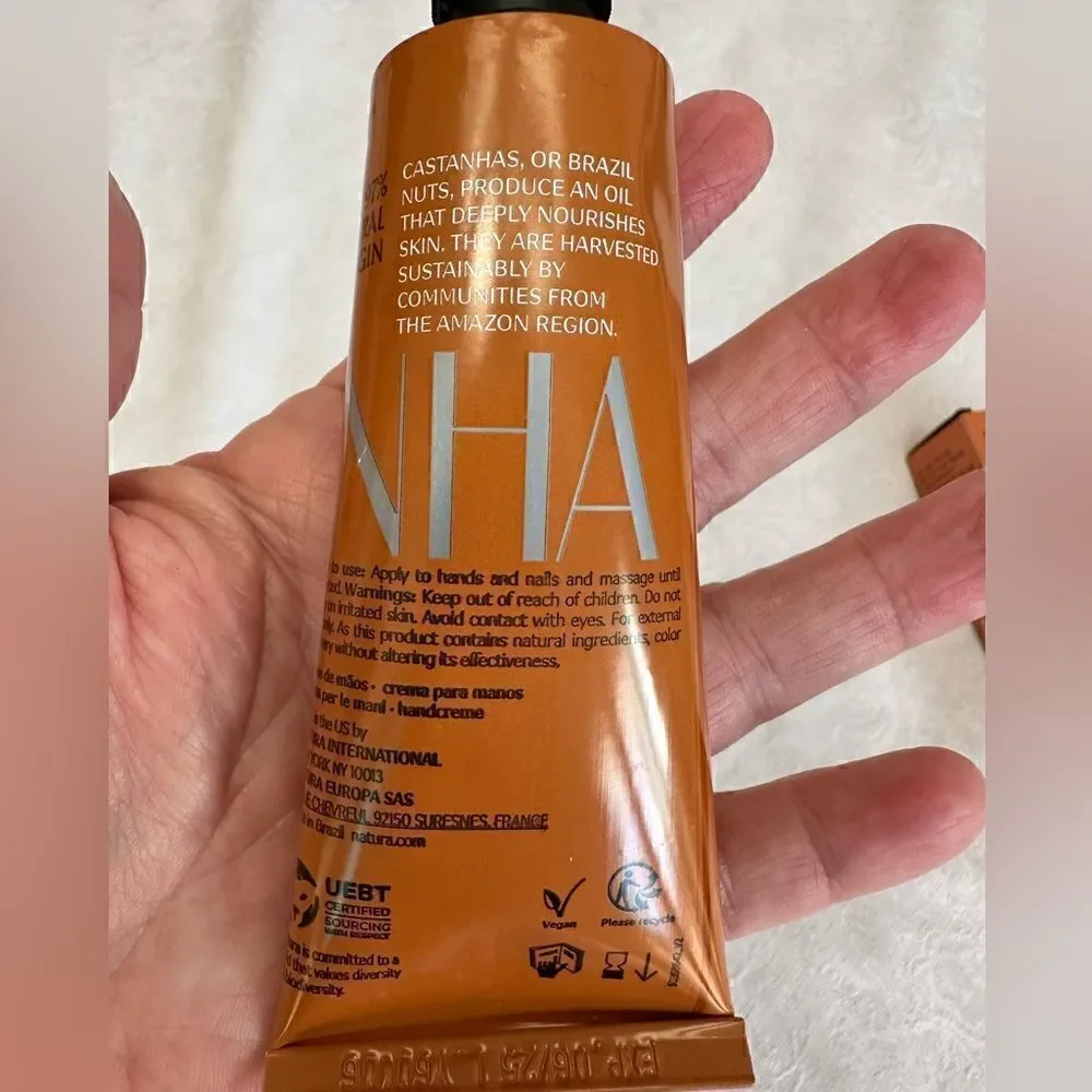Natura EKOS CASTANHA Hand Cream 2.6 oz.